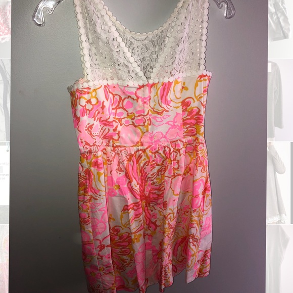 Lilly Pulitzer floral dress - Picture 3 of 3